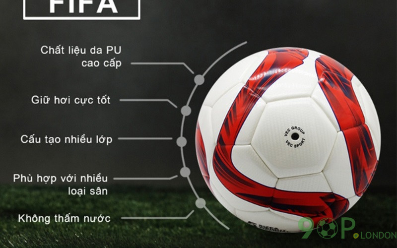 Luật bóng đá 5 người: Chi tiết theo tiêu chuẩn FIFA 2 tiêu chuẩn của quả bóng trong luật chơi bóng đá 5 người